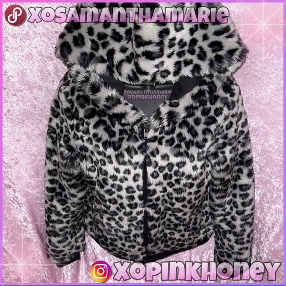 VS PINK Faux Fur Jacket - Picture 4 of 14